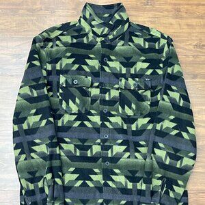 Vintage Y2K Mens Unionbay Portuguese Fleece Shirt Sz Large